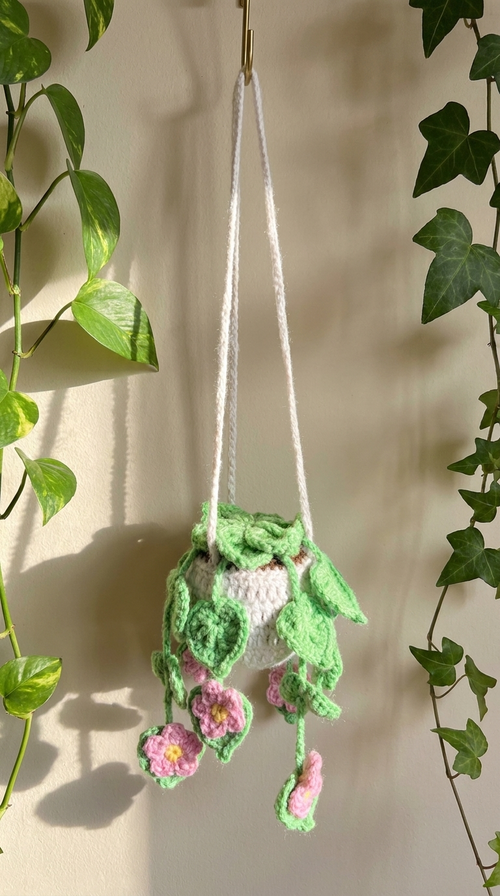 Crochet Flower Pot